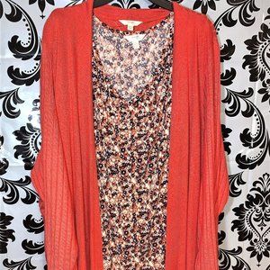 NWOT Cardigan & Tank Set